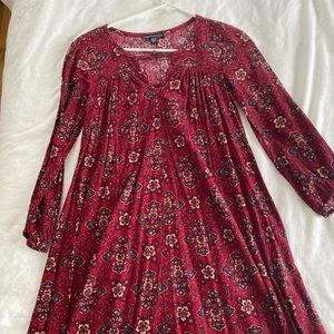 Womens Long Sleeve Dress